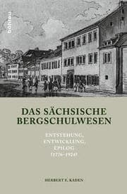 Cover von Das sächsische Bergschulwesen