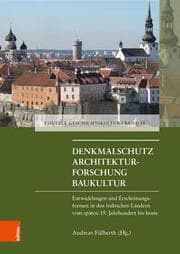 Cover von Denkmalschutz - Architekturforschung - Baukultur