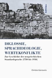 Cover von Diglossie, Sprachideologie, Wertekonflikte