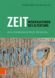 Cover von Zeit in den Kulturen des Altertums