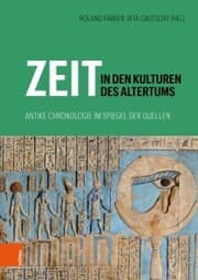Cover von Zeit in den Kulturen des Altertums