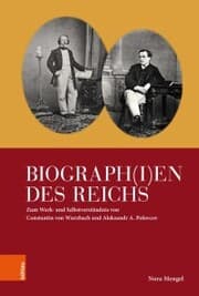 Cover von Biograph(i)en des Reichs