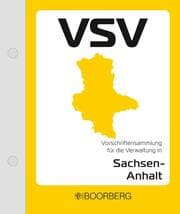 Cover von Vorschriftensammlung für die Verwaltung in Sachsen-Anhalt/VSV
