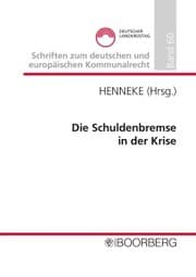 Cover von Die Schuldenbremse in der Krise
