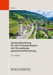 Cover von Gemeindeordnung für den Freistaat Bayern mit Verwaltungsgemeinschaftsordnung