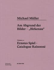 Cover von Michael Müller. Ernstes Spiel. Catalogue Raisonné