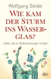 Cover von Wie kam der Sturm ins Wasserglas?