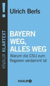 Cover von Bayern weg, alles weg