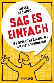 Cover von Sag es einfach