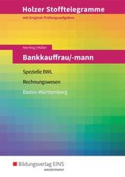 Cover von Holzer Stofftelegramme Baden-Württemberg - Bankkauffrau/-mann