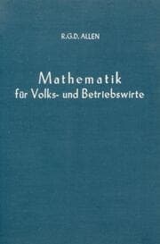 Cover von Mathematik für Volks- und Betriebswirte.