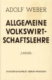 Cover von Allgemeine Volkswirtschaftslehre.