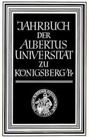 Cover von Jahrbuch der Albertus-Universität zu Königsberg-Pr.