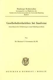 Cover von Gesellschafterdarlehen bei Insolvenz.