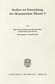 Cover von Deutsche Nationalökonomie zu Beginn des 19. Jahrhunderts.