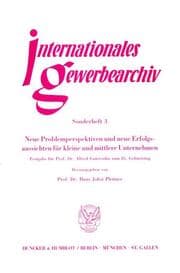 Cover von Neue Problemperspektiven und neue Erfolgsaussichten für kleine und mittlere Unternehmen.