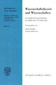 Cover von Wissenschaftstheorie und Wissenschaften.