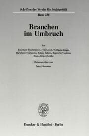 Cover von Branchen im Umbruch.
