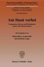 Cover von Am Staat vorbei