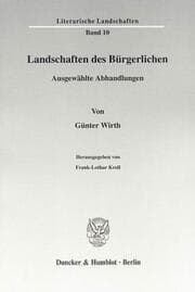 Cover von Landschaften des Bürgerlichen.