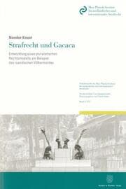 Cover von Strafrecht und Gacaca.