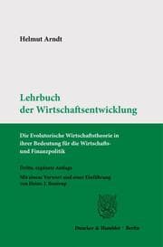 Cover von Lehrbuch der Wirtschaftsentwicklung.