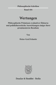 Cover von Wertungen.