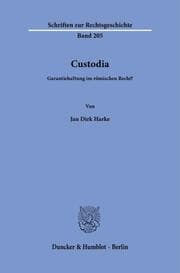 Cover von Custodia.