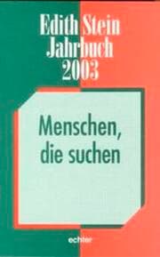 Cover von Edith Stein Jahrbuch 2003
