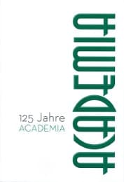Cover von 125 Jahre ACADEMIA.1888-2013