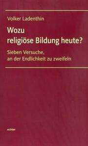 Cover von Wozu religiöse Bildung heute?