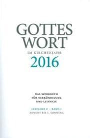 Cover von Gottes Wort im Kirchenjahr 2016