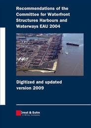 Cover von Recommendations of the Committee for Waterfront Structures Harbours and Waterways (EAU 2004)