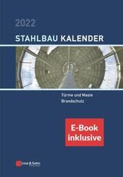 Cover von Stahlbau-Kalender 2022