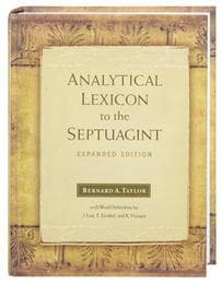 Cover von Analytical Lexicon to the Septuagint