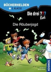 Cover von Die drei ??? Kids, Bücherhelden, Die Räuberjagd (drei Fragezeichen Kids)
