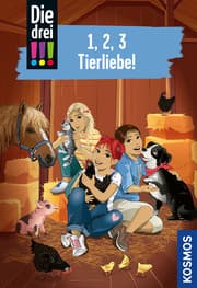 Cover von Die drei !!!, 1,2,3 Tierliebe!
