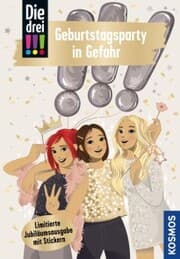 Cover von Die drei !!!, 117, Geburtstagsparty in Gefahr (drei Ausrufezeichen)
