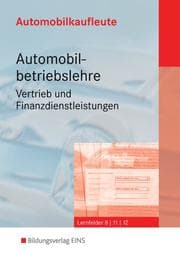 Cover von Automobilkaufleute - Automobilbetriebslehre