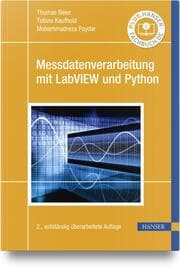 Cover von Messdatenverarbeitung mit LabVIEW und Python
