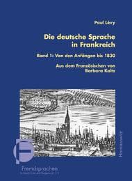 Cover von Die deutsche Sprache in Frankreich