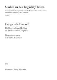 Cover von Liturgie oder Literatur?