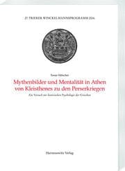 Cover von Mythenbilder und Mentalität in Athen von Kleisthenes zu den Perserkriegen