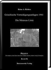 Cover von Griechische Verteidigungsanlagen 1941