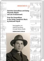 Cover von Zwischen Gewandhaus und Gulag: Alexander Weprik und sein Orchesterwerk