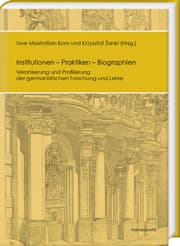Cover von Institutionen - Praktiken - Biographien