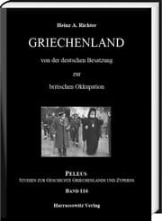 Cover von Griechenland von der deutschen Besatzung zur britischen Okkupation