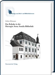 Cover von Das Rokoko in der Herzogin Anna Amalia Bibliothek