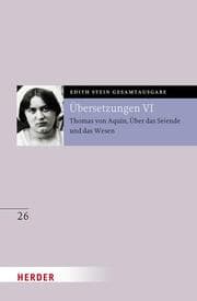 Cover von Übersetzung: Thomas von Aquin, Über das Seiende und das Wesen - De ente et essentia - mit den Roland-Gosselin-Exzerpten. Eingeführt und bearbeitet von Andreas Speer und Francesco Valerio Tommasi