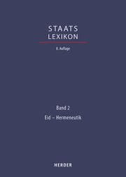 Cover von Staatslexikon